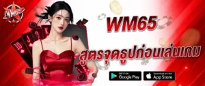 ภาพแบนเนอร์ WM65 สูตรจดรูปก่อนเล่นเกม คาสิโนออนไลน์ แนะนำเทคนิคการดูไพ่และวิเคราะห์เกมบาคาร่า สล็อต และคาสิโนสด เว็บตรง wm65 เล่นง่ายจ่ายเร็ว